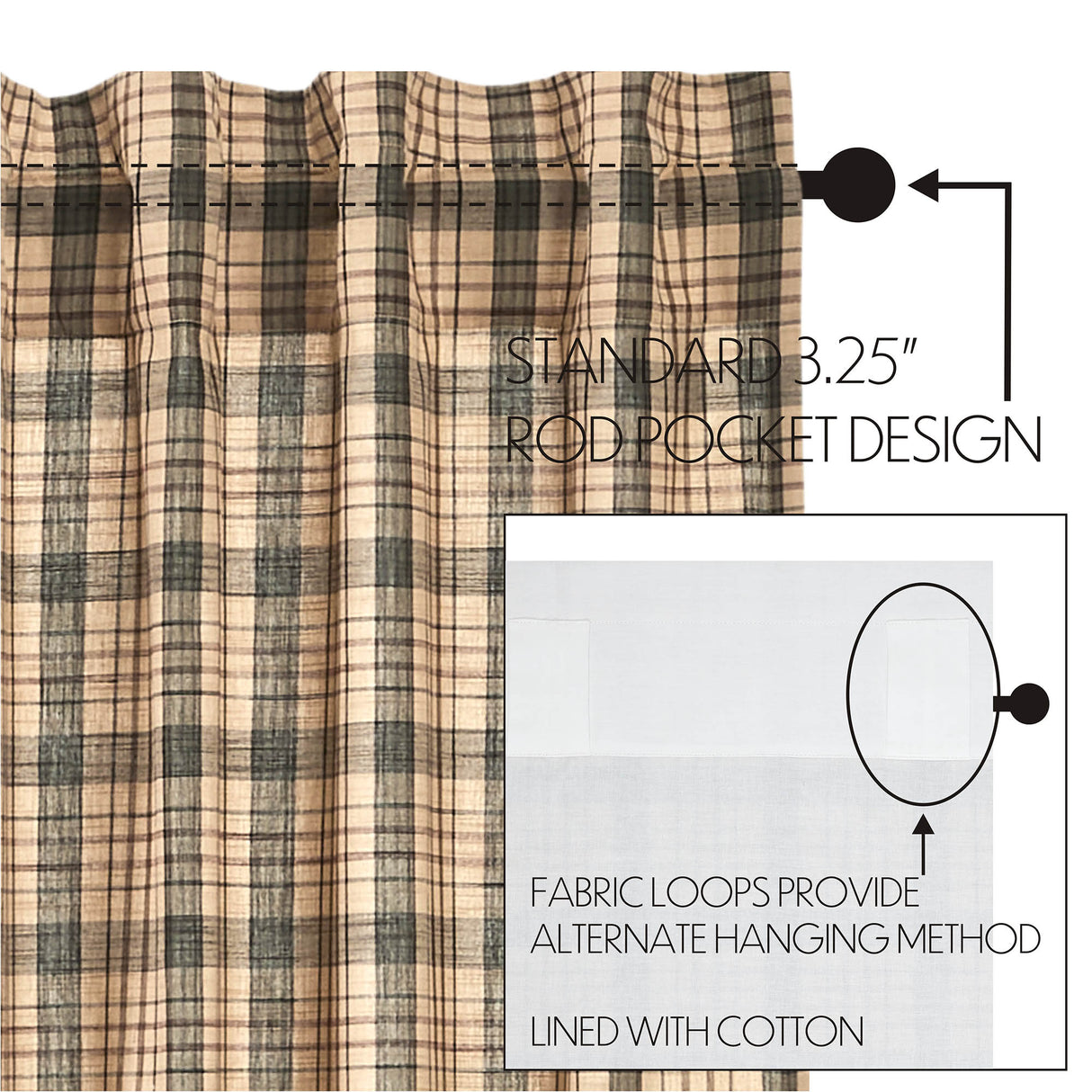 Cider Mill Curtain Set