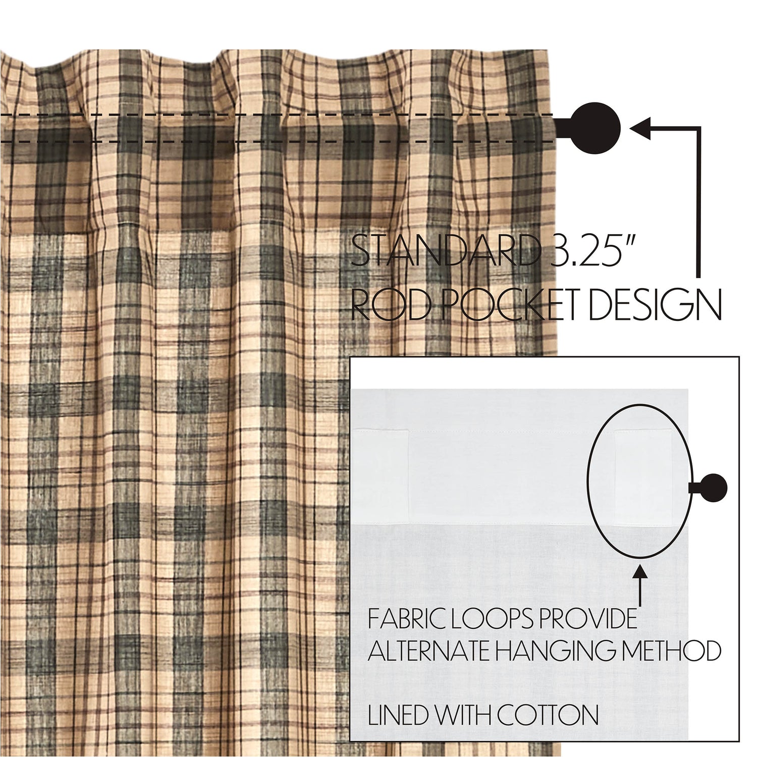 Cider Mill Curtain Set