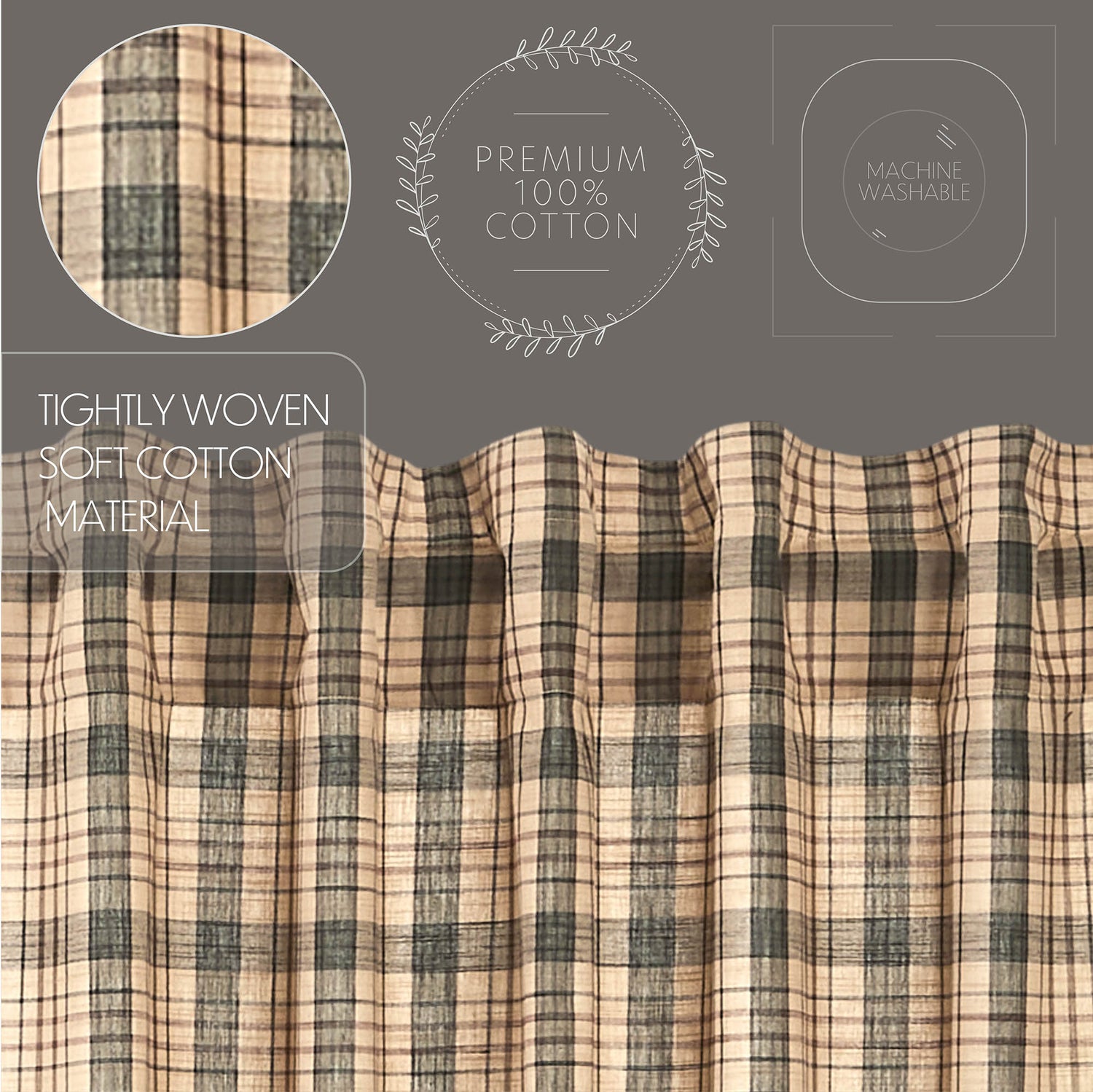 Cider Mill Curtain Set