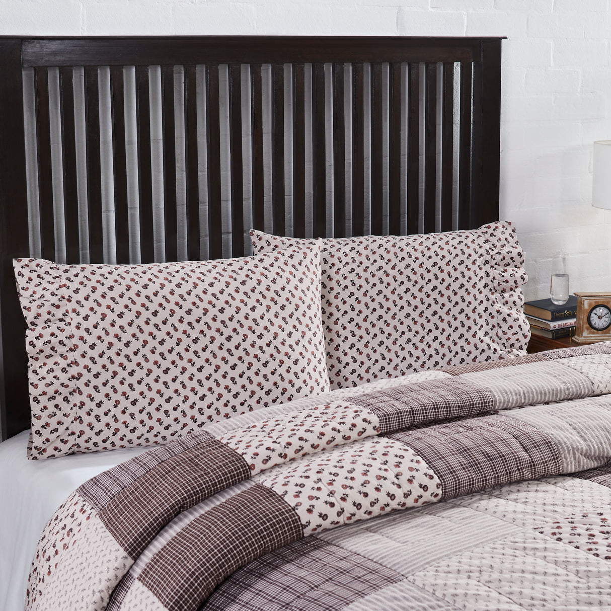 Florette Ruffled Pillow Case Set of 2