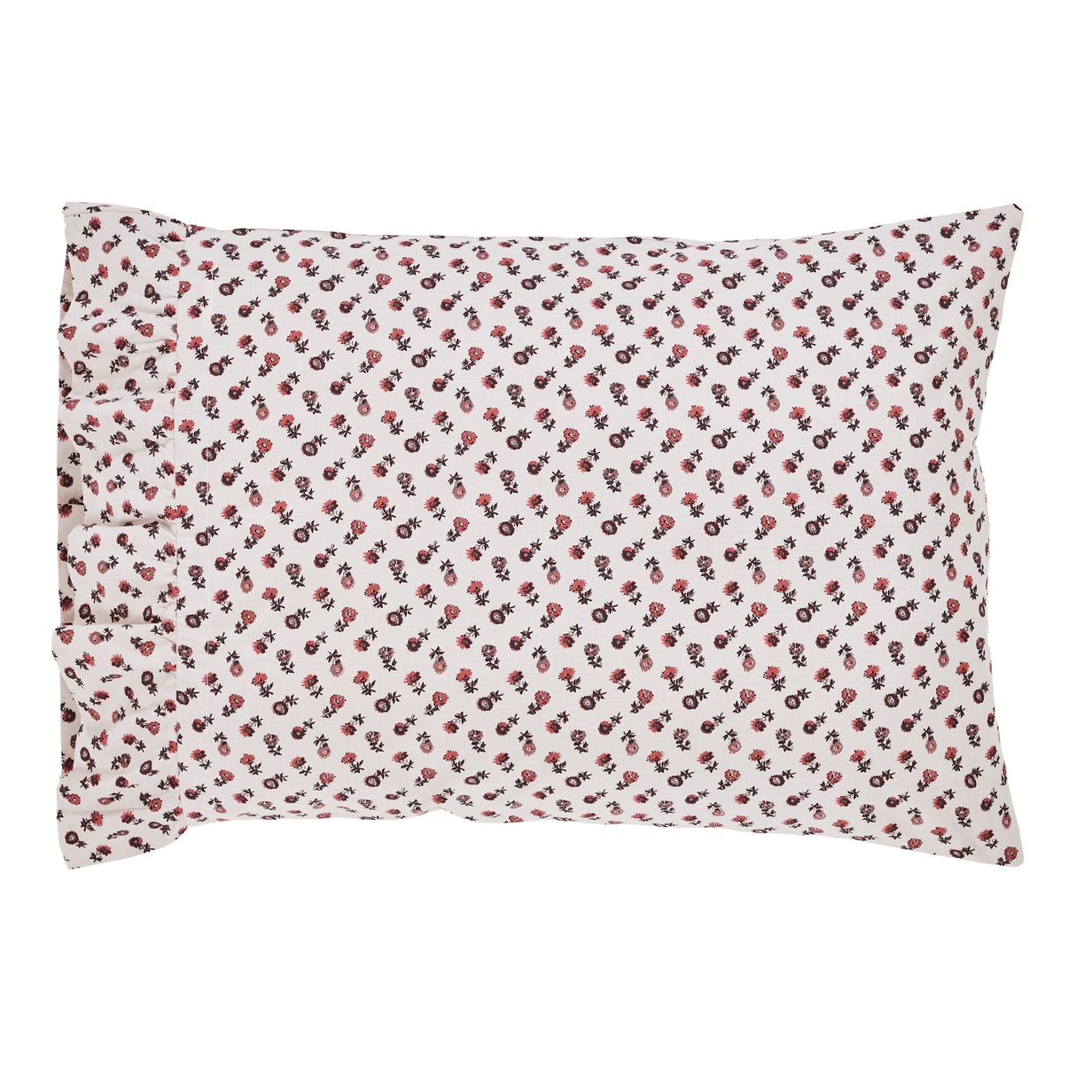 Florette Ruffled Pillow Case Set of 2