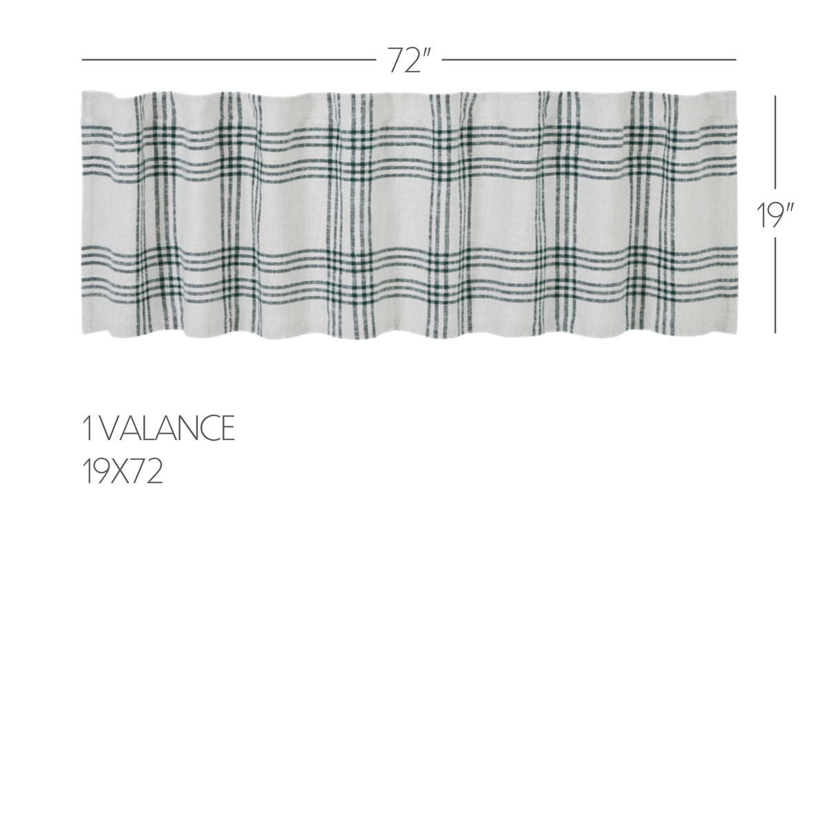 Pine Grove Plaid Curtain Set