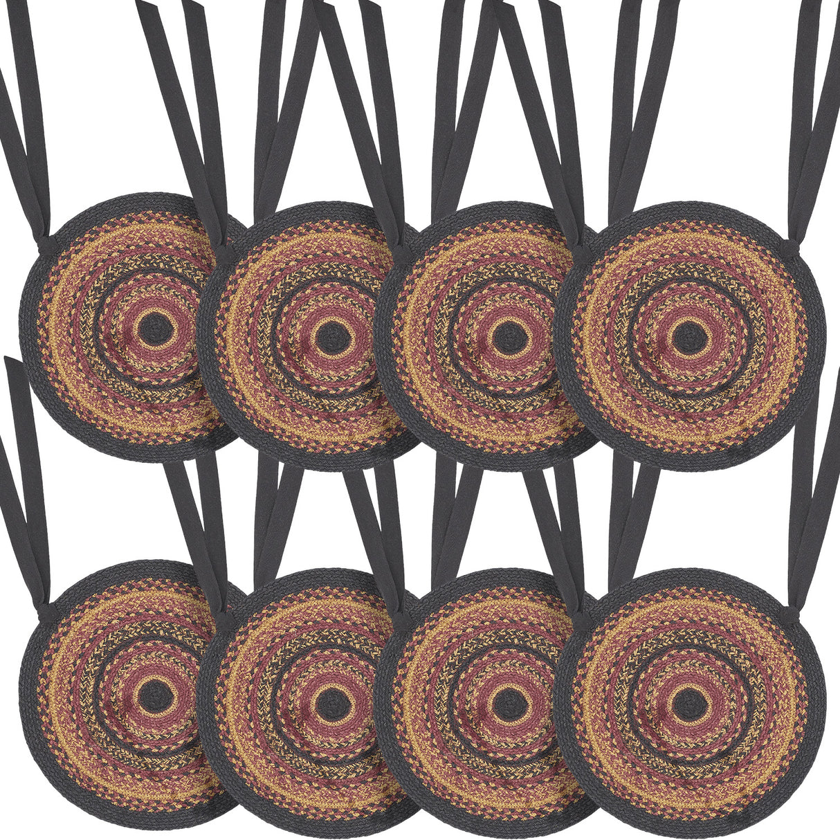 Heritage Farms 15 Inch Jute Chair Pad
