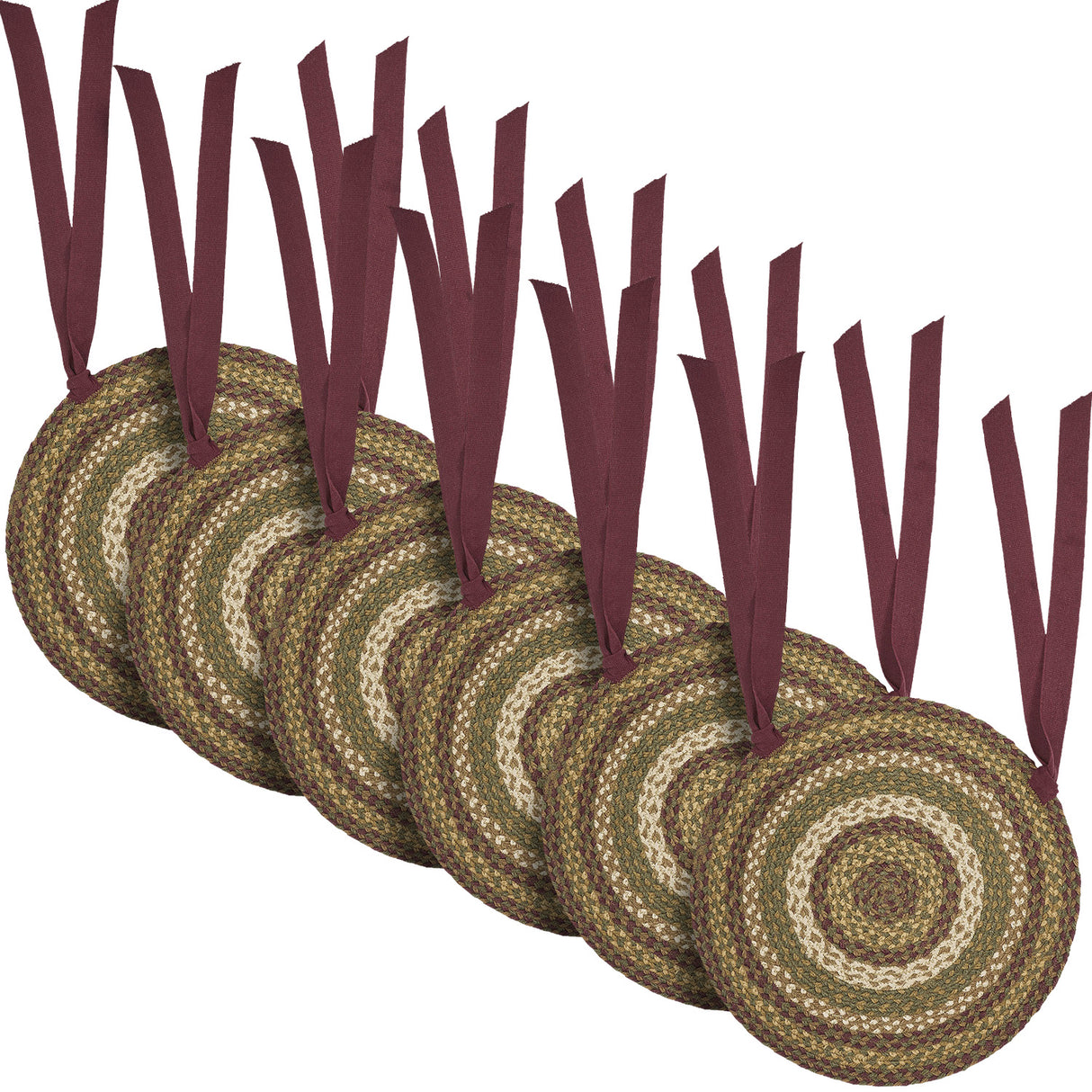 Tea Cabin 15 Inch Jute Chair Pad