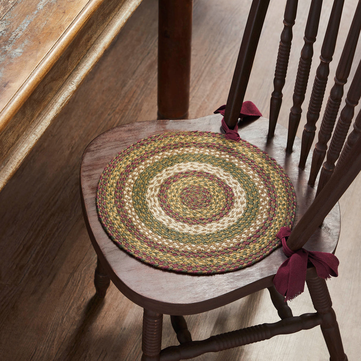 Tea Cabin 15 Inch Jute Chair Pad