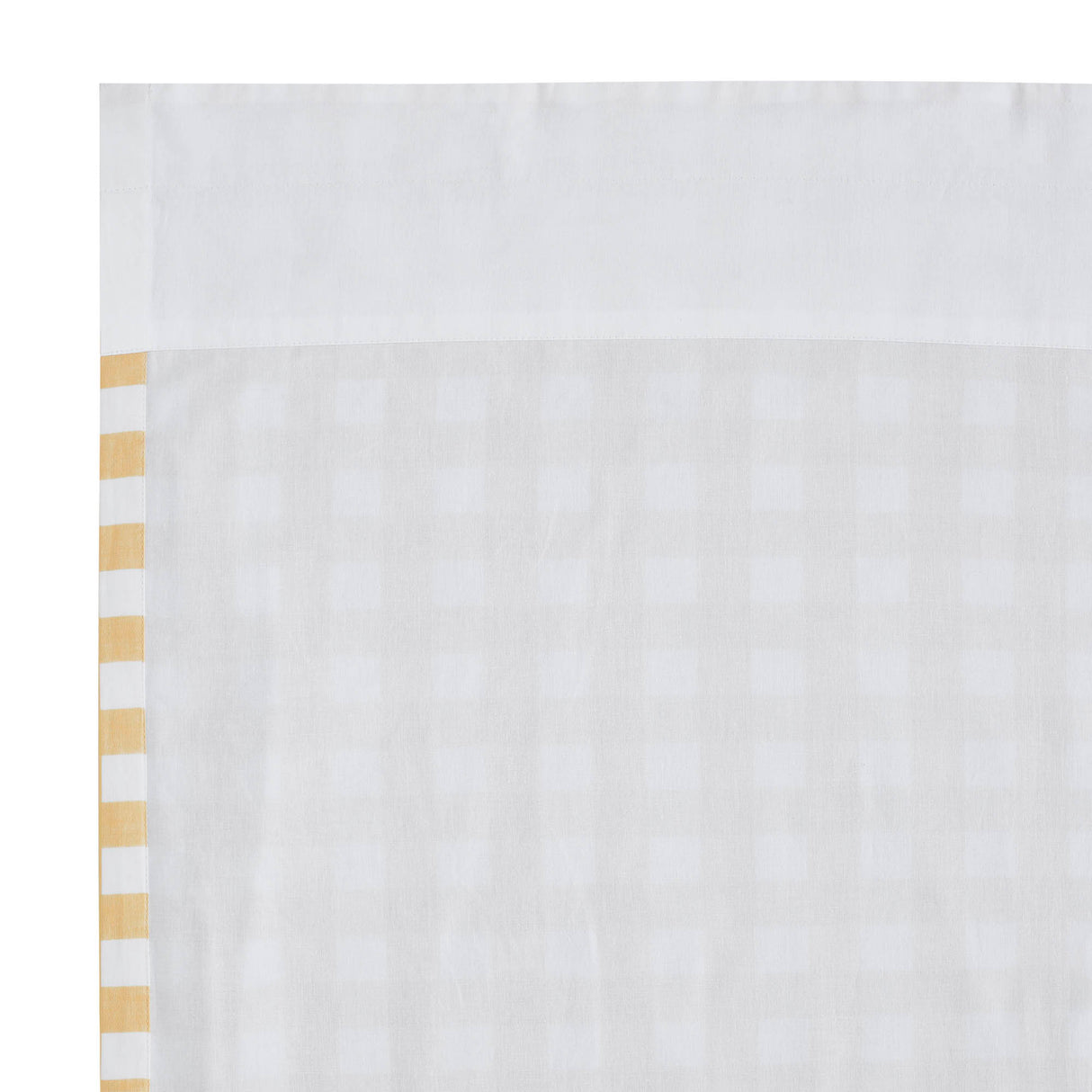 Annie Buffalo Yellow Check Short Panel Set of 2 63x36