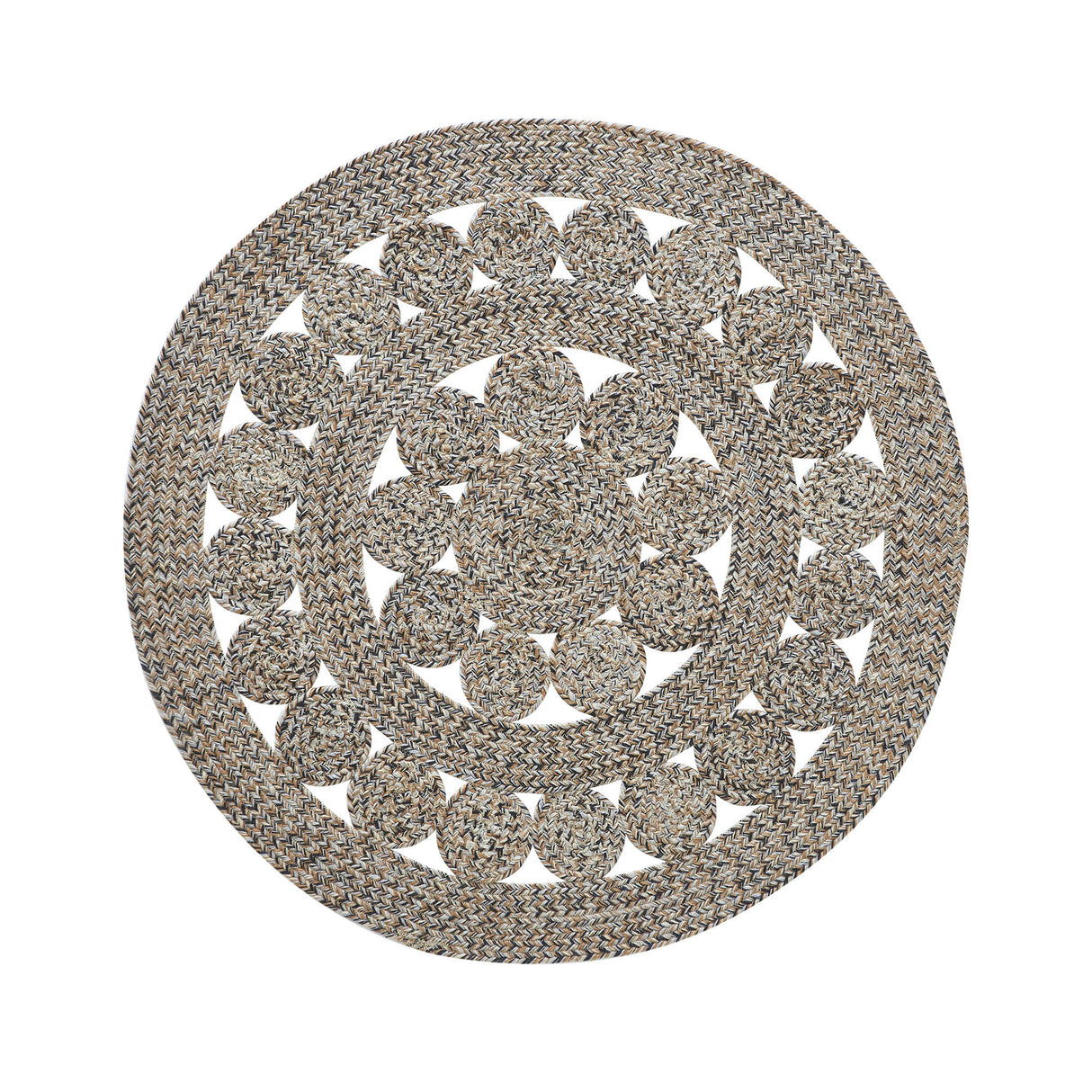 Celeste Blended Pebble Indoor/Outdoor Rug 3ft Round
