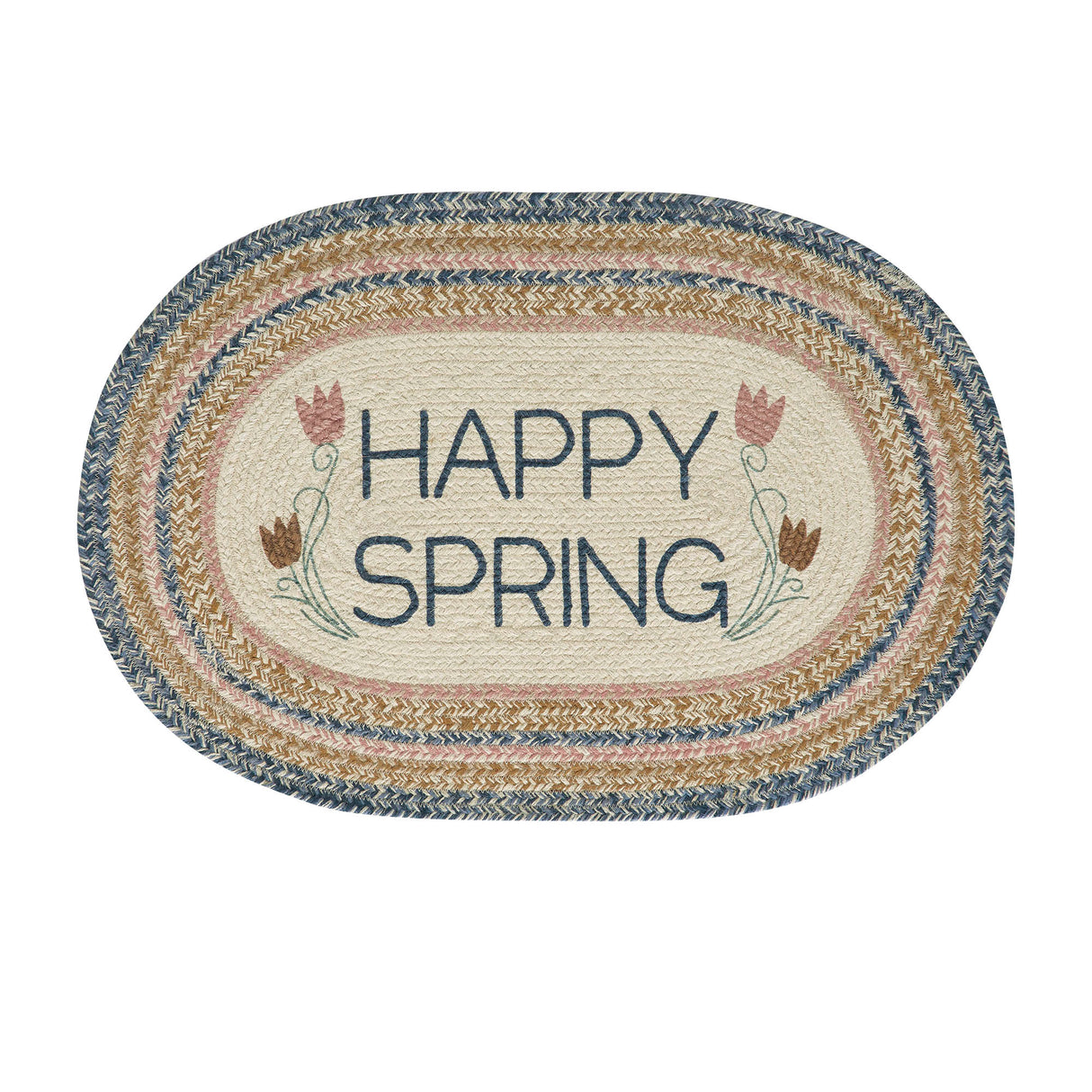 Kaila Happy Spring Jute Rug Oval 20x30
