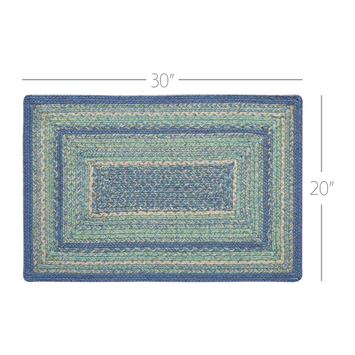 Jolie Jute Rug Rect 20x30