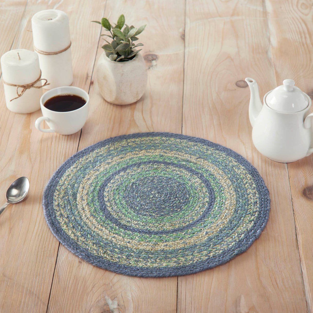 Jolie Jute Trivet 15 inch Diameter Set of 3
