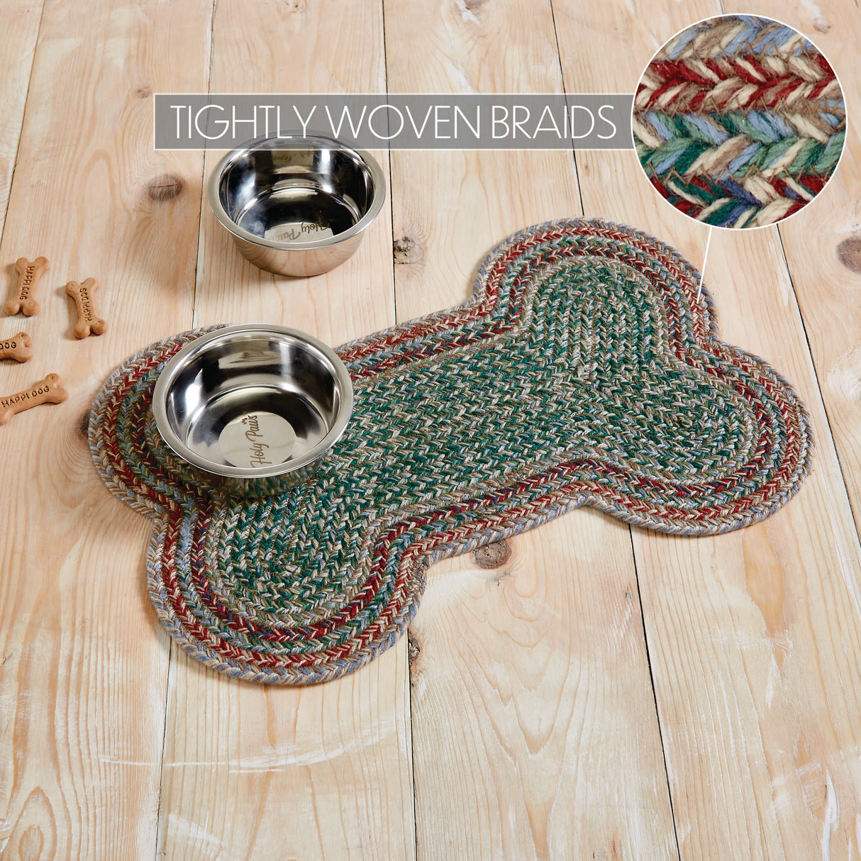 Multi Indoor/Outdoor Medium Bone Rug 15x23