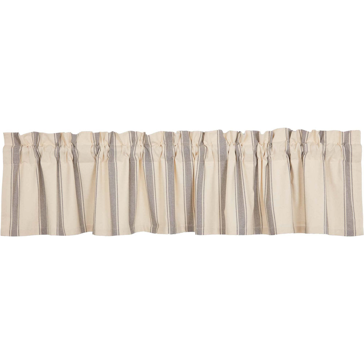 Grace Grain Sack Stripe Valance Set of 2 16x90