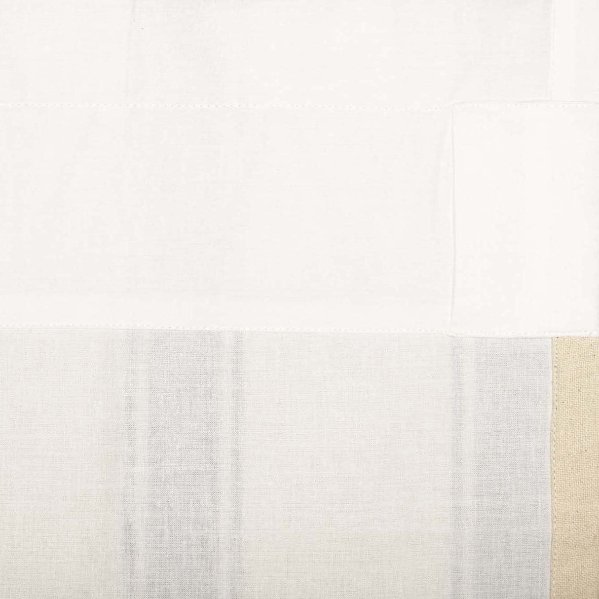 Grace Grain Sack Stripe Valance Set of 2 16x90