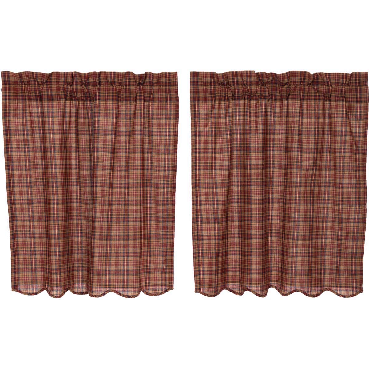 Parker Scalloped Tier Set of 4 L36xW36