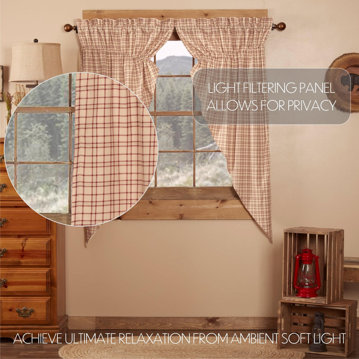 Tacoma Prairie Short Panel Set of 4 63x36x18