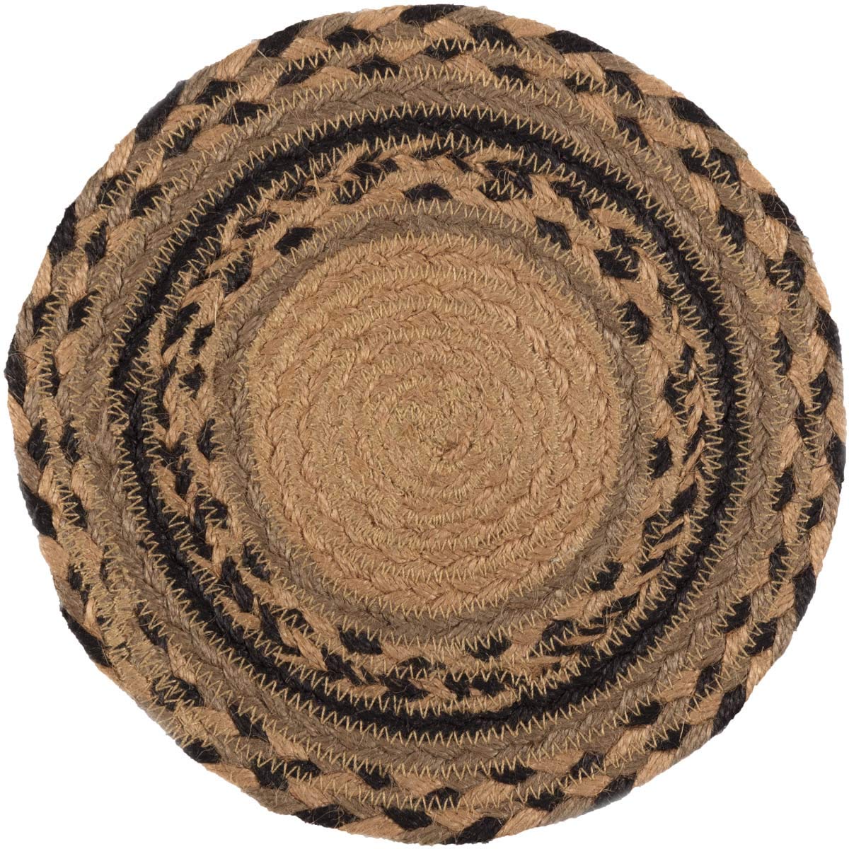 Trophy Mount Jute Trivet 8 inch Diameter Set of 2