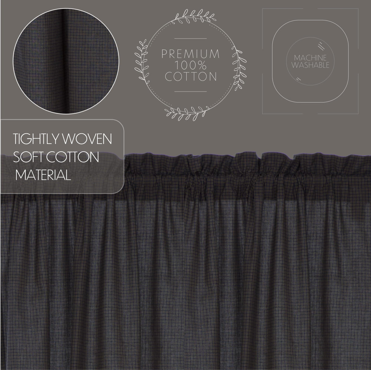 Arlington Panel Scalloped Set of 4 84x40