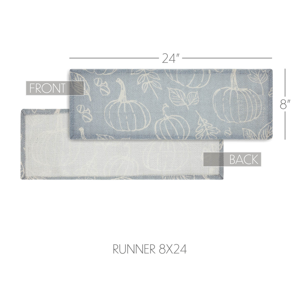 Silhouette Pumpkin Grey Runner