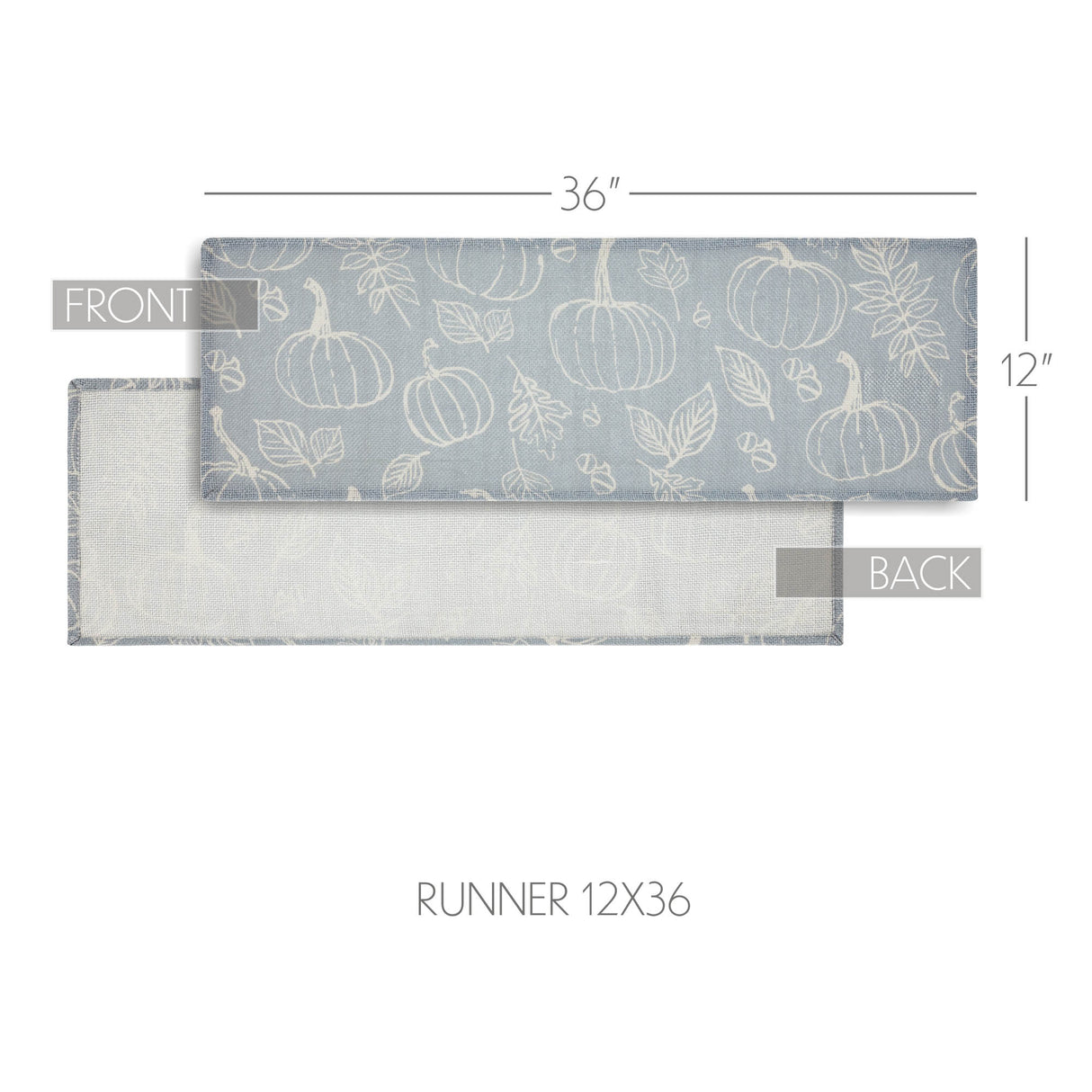 Silhouette Pumpkin Grey Runner