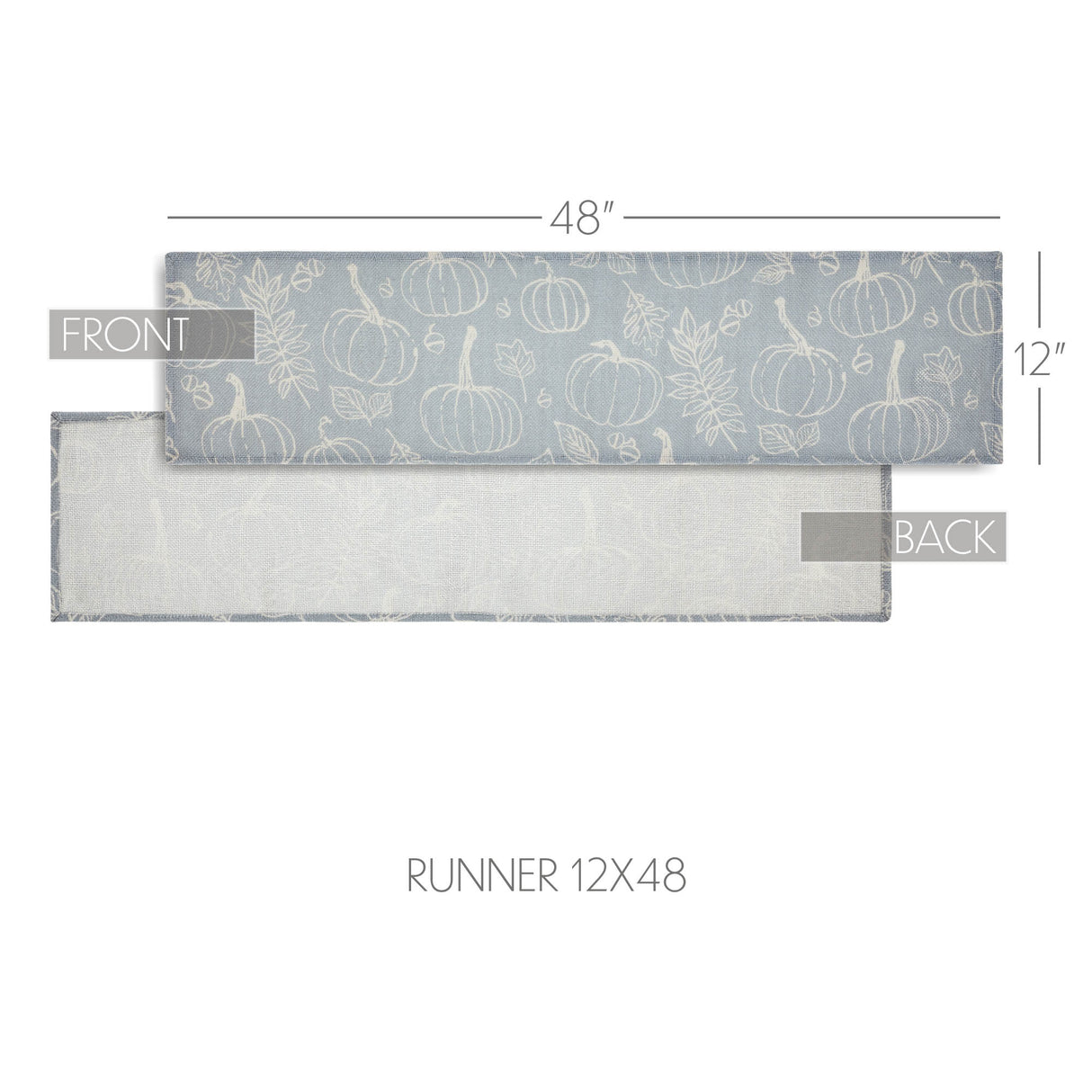 Silhouette Pumpkin Grey Runner