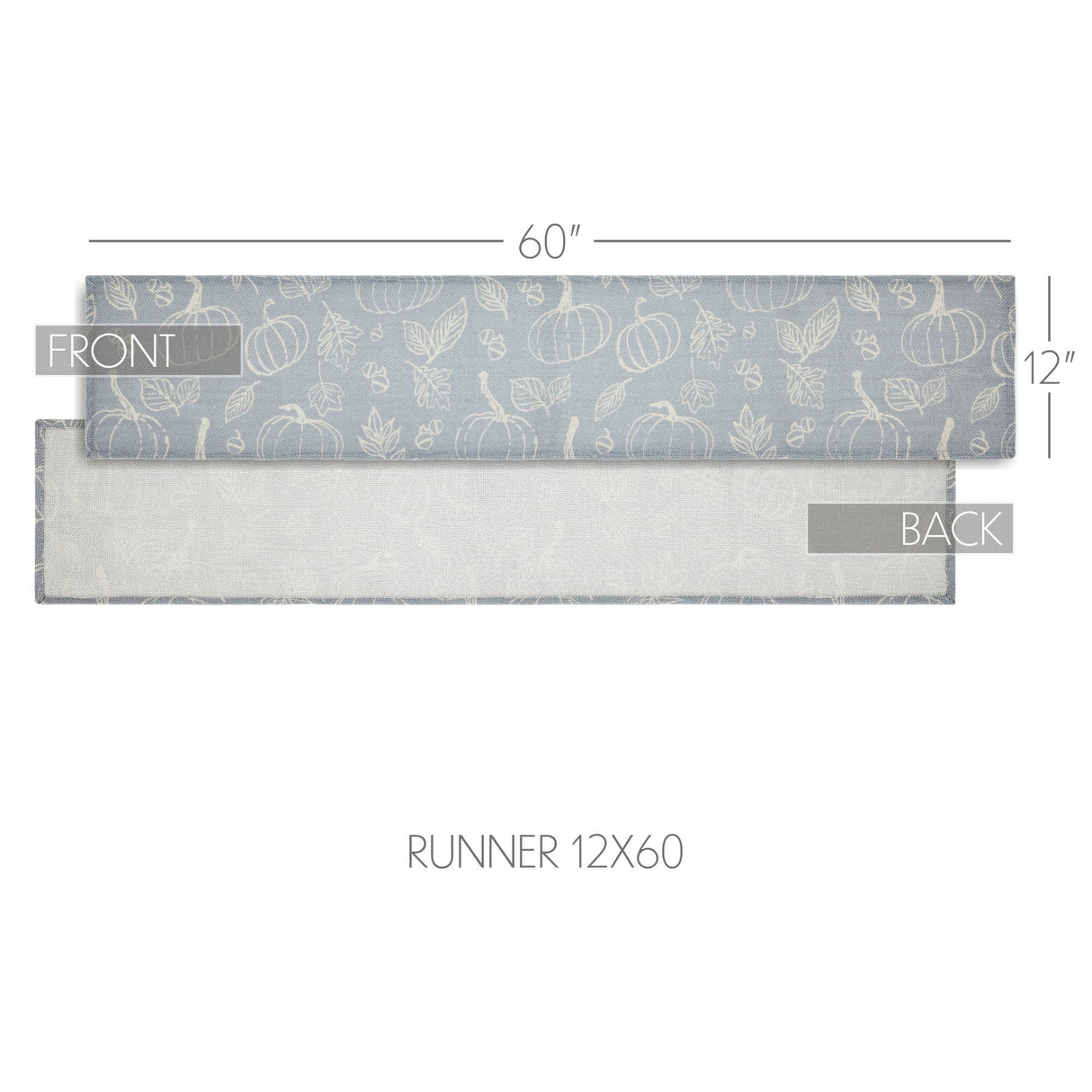 Silhouette Pumpkin Grey Runner