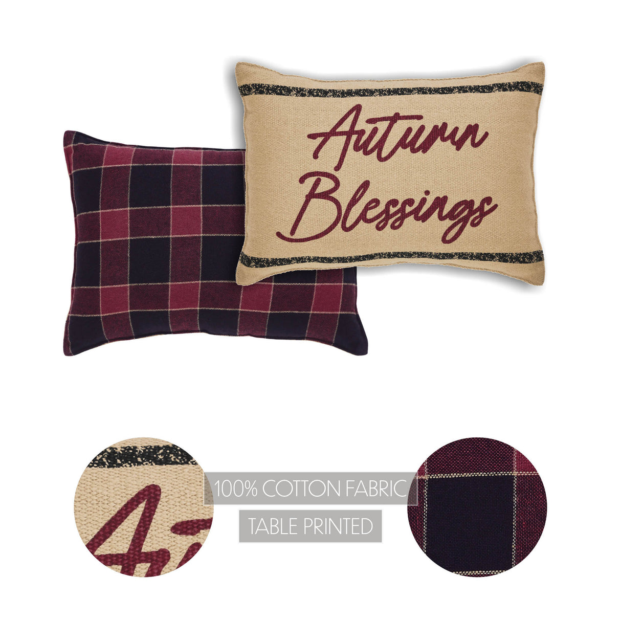 Connell Autumn Blessings Pillow 9.5x14