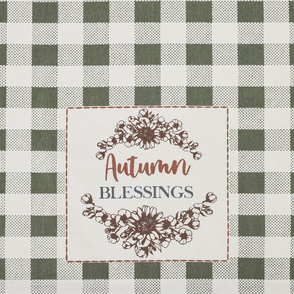 Bountifall Harvest Theme Tea Towels Set of 3 19x28