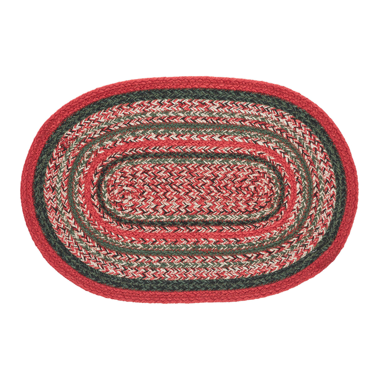 Forrester Indoor/Outdoor Oval Placemat 13x19, 12 Pack 12 Pack
