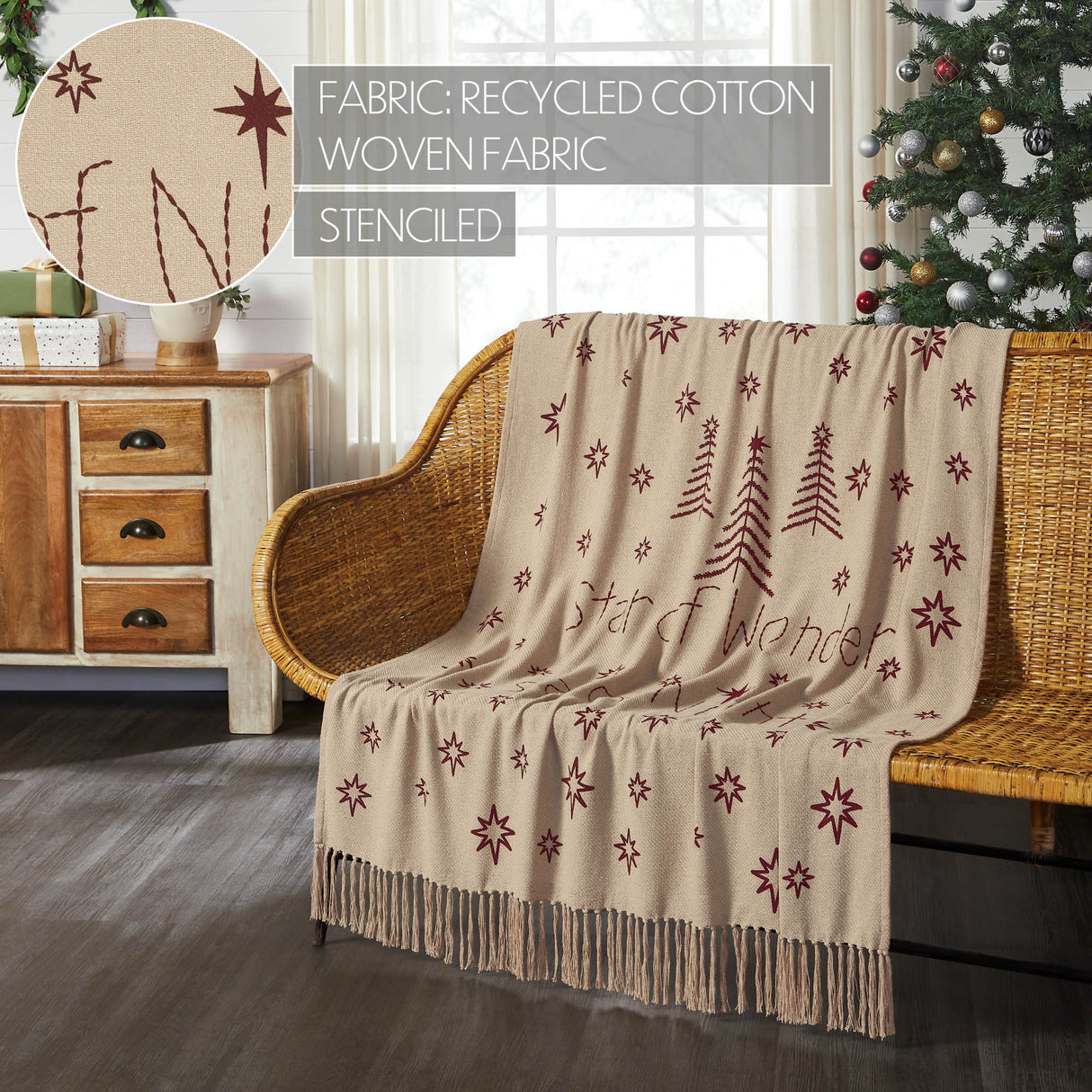 Star of Wonder Woven Throw 50x60