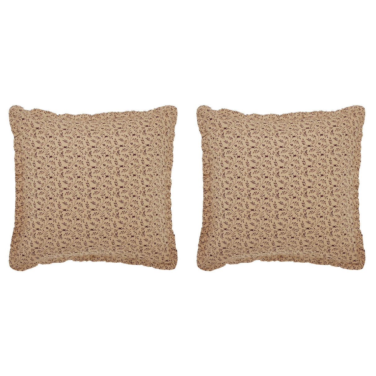 Pip Vinestar Fabric Euro Sham Set of 2 26x26