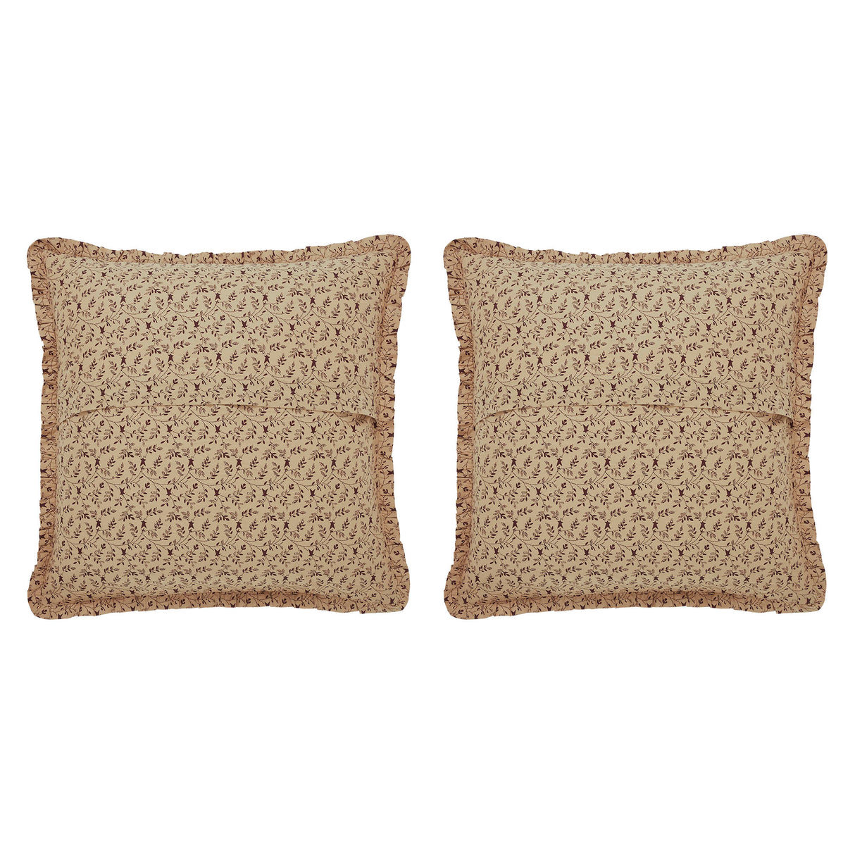 Pip Vinestar Fabric Euro Sham Set of 2 26x26