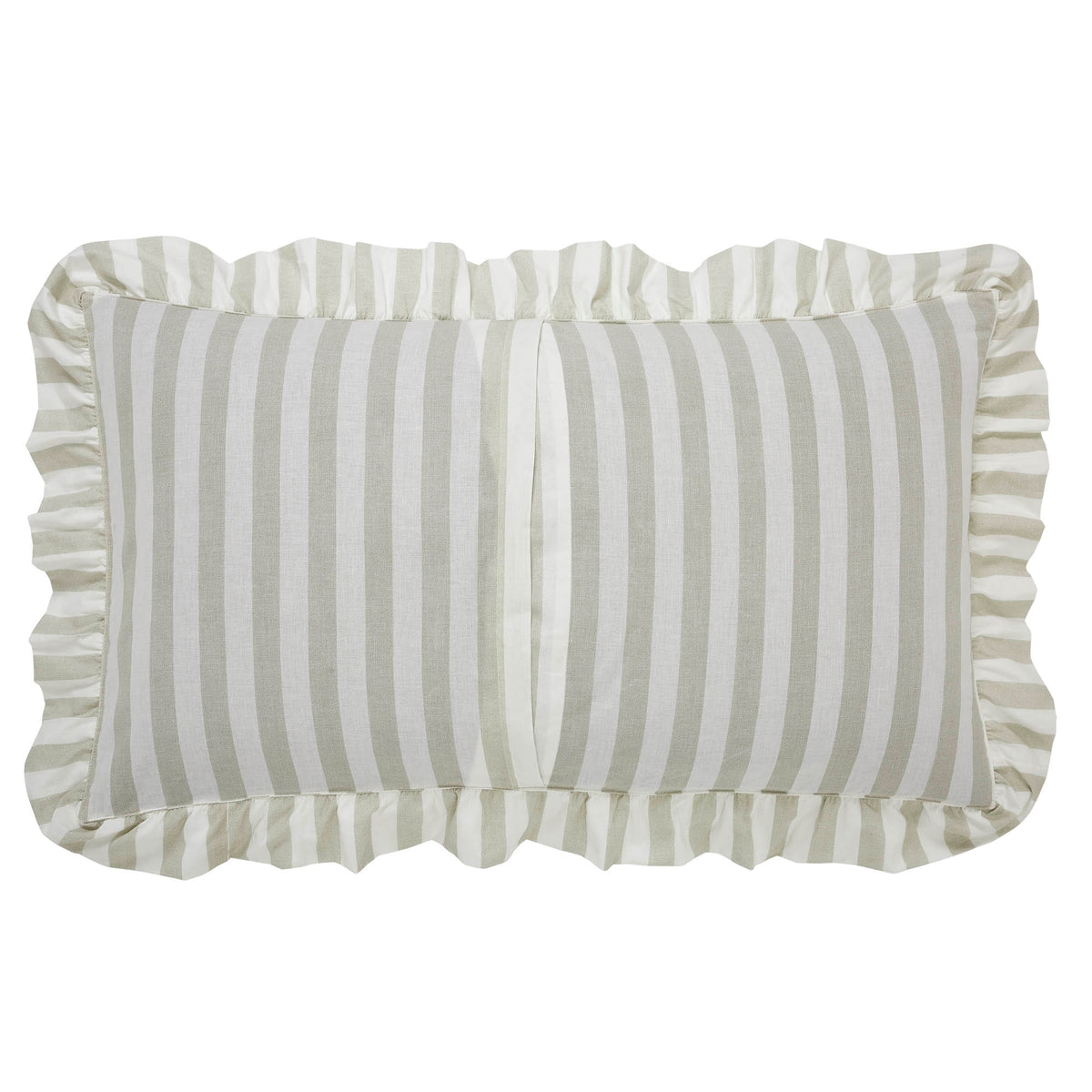 Finders Keepers Ruffled King Sham 21x37, Set of 2