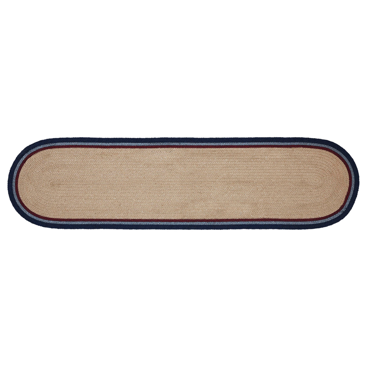 My Country Oval Runner Stencil Stars 12x48