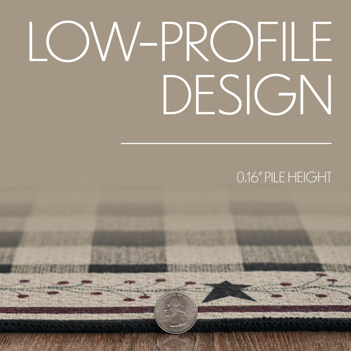 Pip Vinestar Polyester Stair Tread Oval Latex 8.5x27