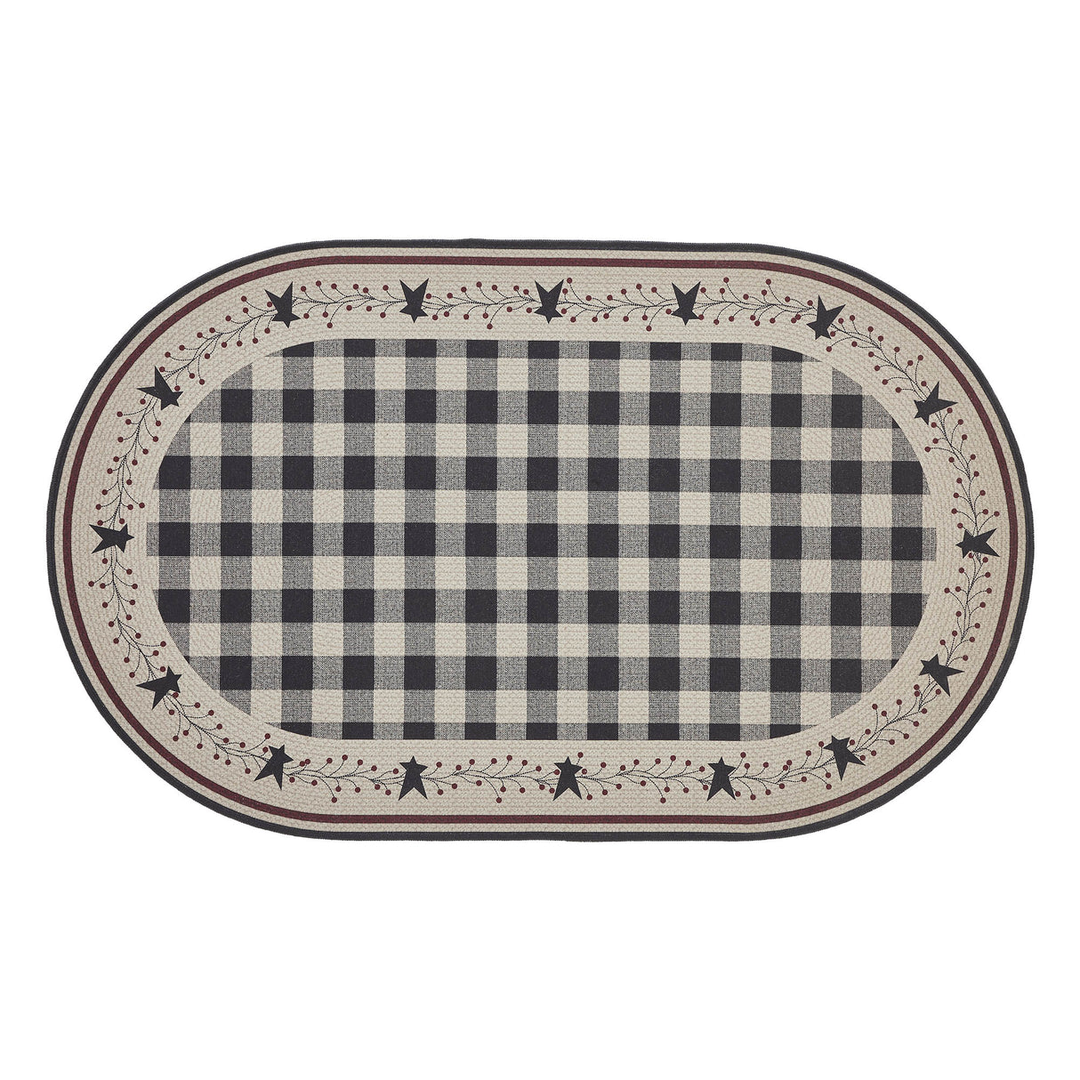 Pip Vinestar Polyester Rug Oval 36x60