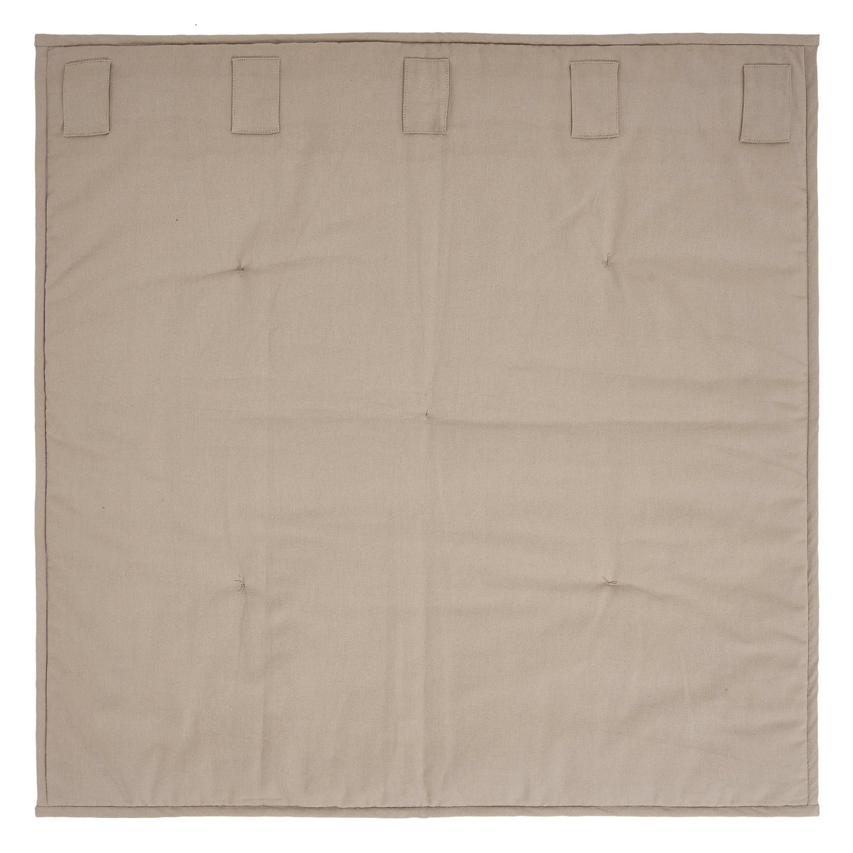 Custom House Black Tan Jacquard Quilted Lap Throw 34Wx34L