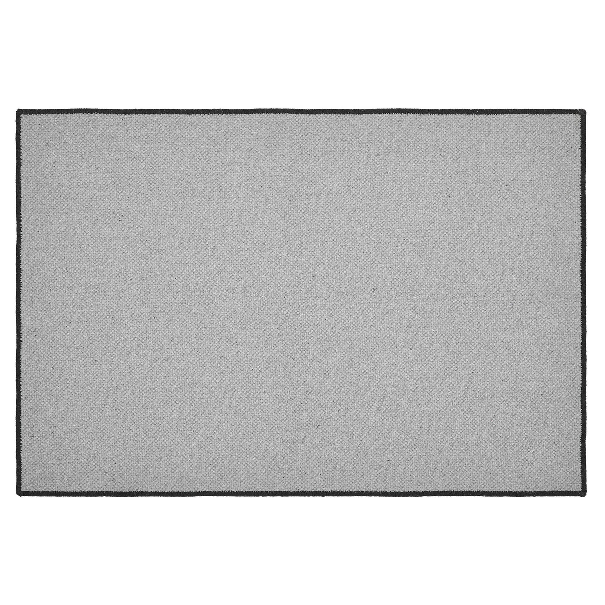 Custom House Black Tan Jacquard Polyester Bathmat 20x30