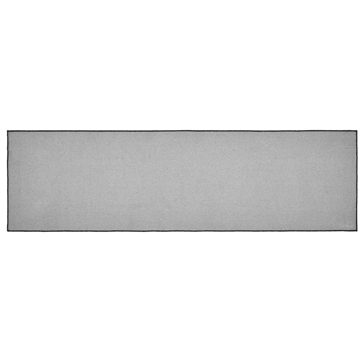 Custom House Black Tan Jacquard Polyester Rug/Runner Rect 22x78