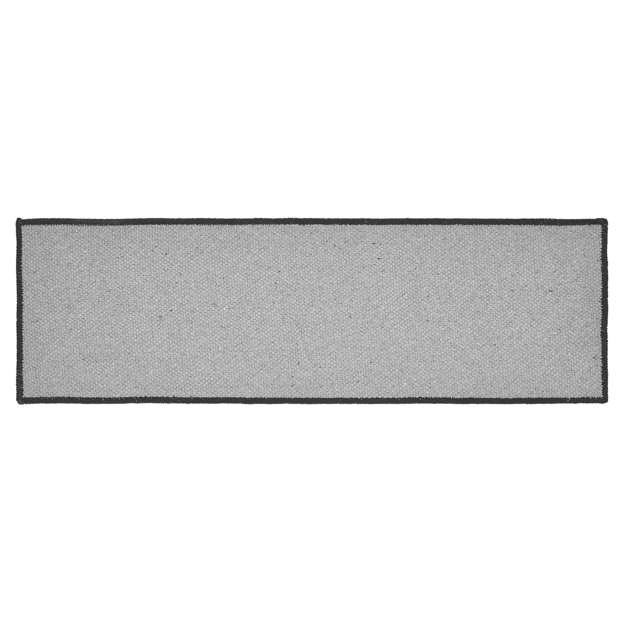 Custom House Black Tan Jacquard Polyester Stair Tread Rect Latex 8.5x27, Set of 7