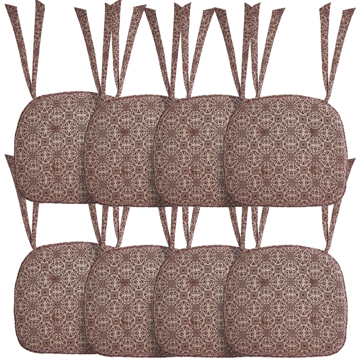 Custom House Jacquard 16.5x18 Inch Chair Pad