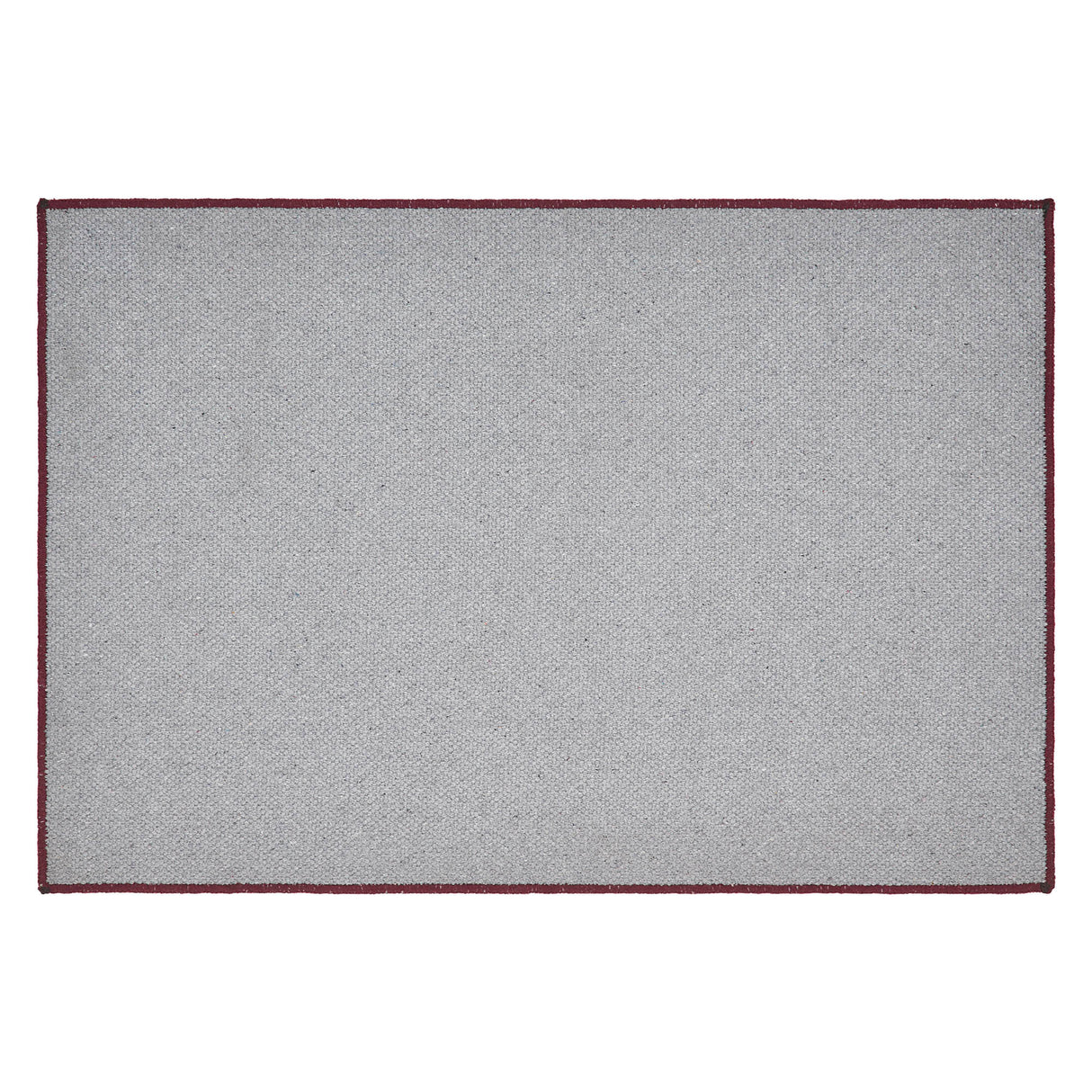 Custom House Burgundy Tan Jacquard Polyester Bathmat 20x30