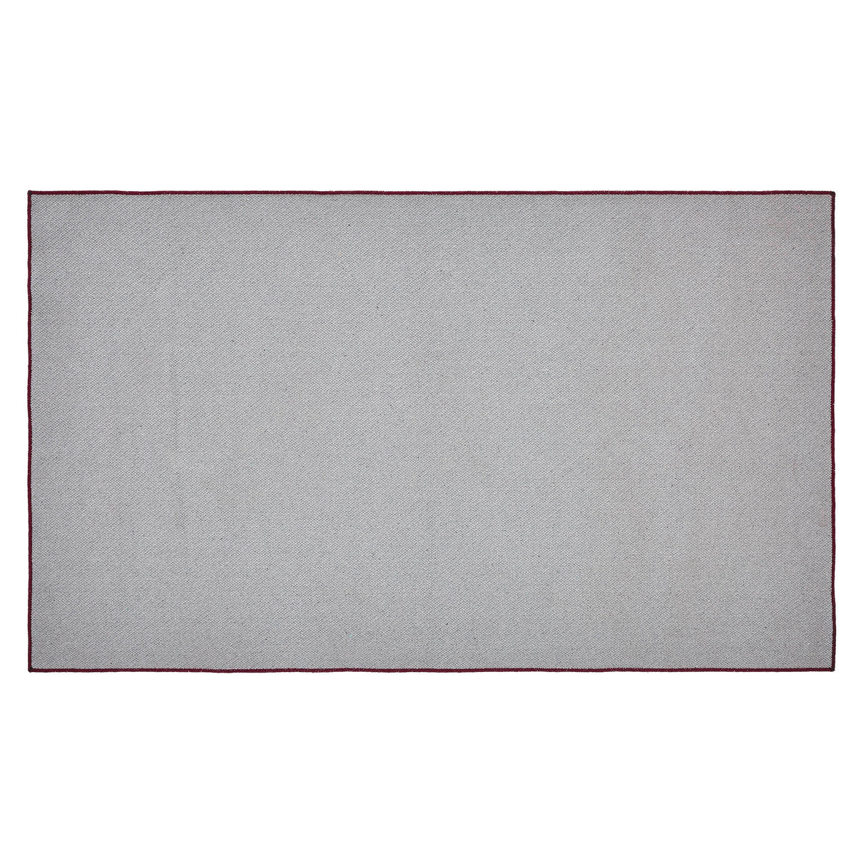 Custom House Burgundy Tan Jacquard Polyester Rug Rect 36x60