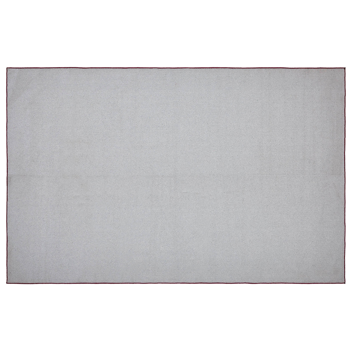 Custom House Burgundy Tan Jacquard Polyester Rug Rect 60x96