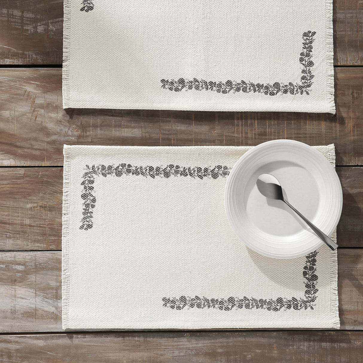 Finders Keepers Eucalyptus Placemat Set of 2 13x19, 4 Pack 8 Pack