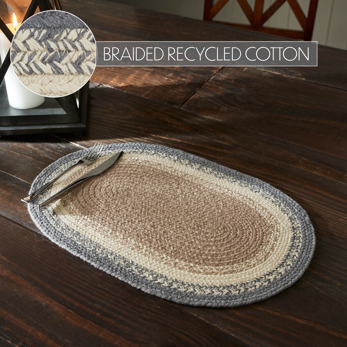 Finders Keepers Oval Placemat 13x19