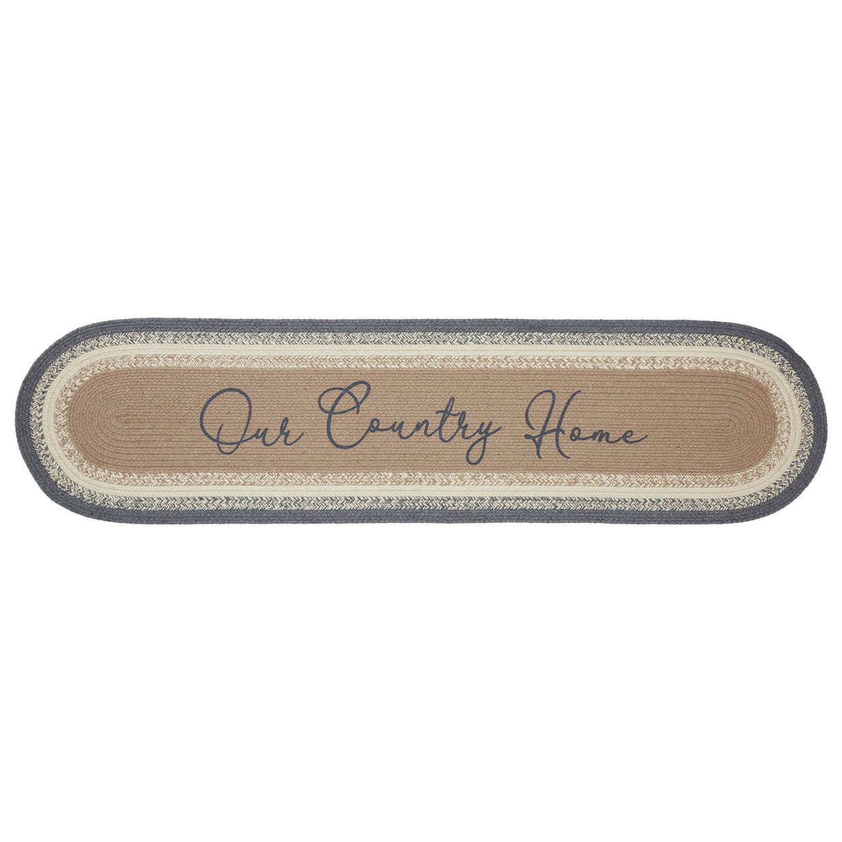 Finders Keepers Our Country Home Oval Runner 12x48