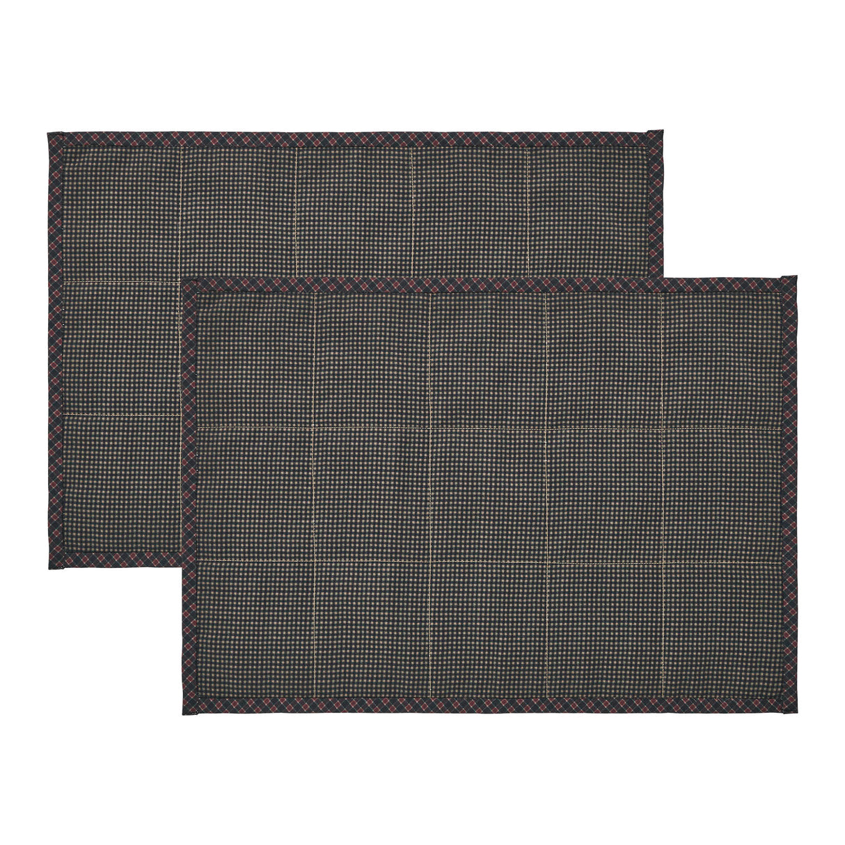 Heritage Farms Quilted Placemat Set of 2 13x19
