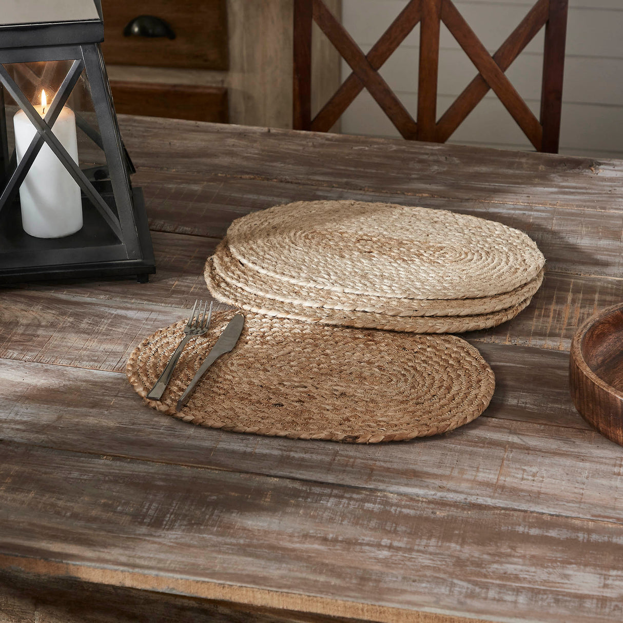 Natural Jute Placemat Set of 4 10x15, 3 Pack 12 Pack