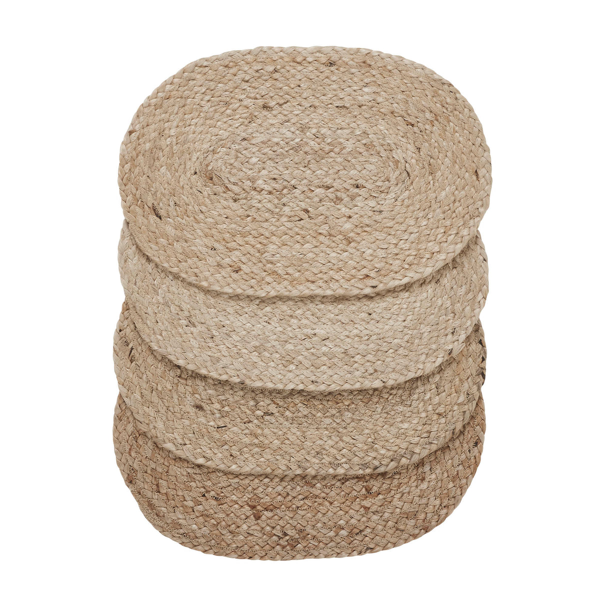 Natural Jute Placemat Set of 4 10x15, 8 Pack