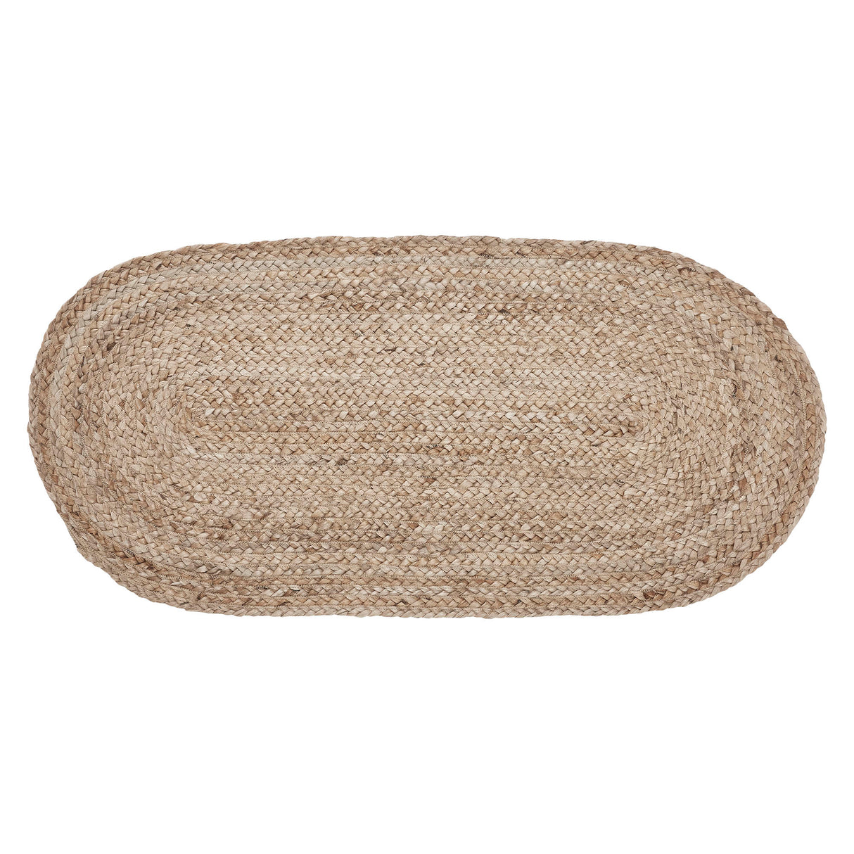 VHC Brands Natural Jute 2 Piece Rug Set, 17x36 and 17x48